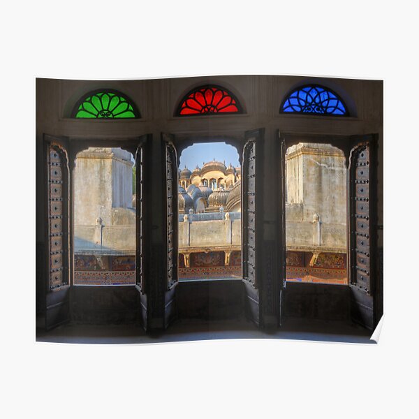 Through a haveli window Poster
