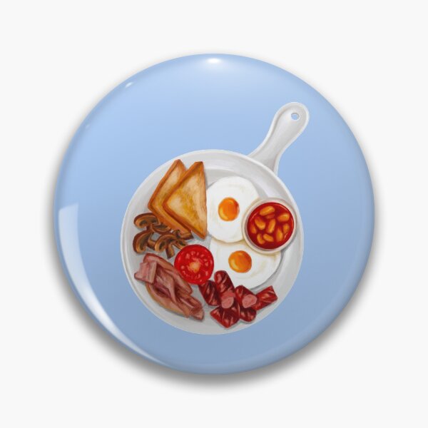 Item preview, English breakfast, eggs, beans, mushrooms, bacon, sausages designed and sold by adelacreative.