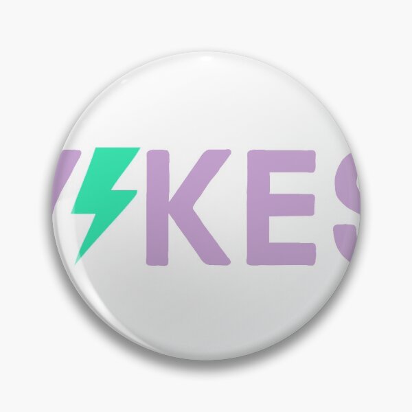 Item preview, yikes lightning bolt purple and teal designed and sold by madebyamanda.