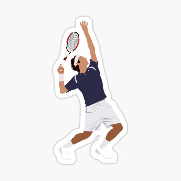 Roger Federer Sticker