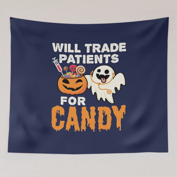 Item preview, Nurse Halloween Will Trade Patients For Candy designed and sold by jaygo.