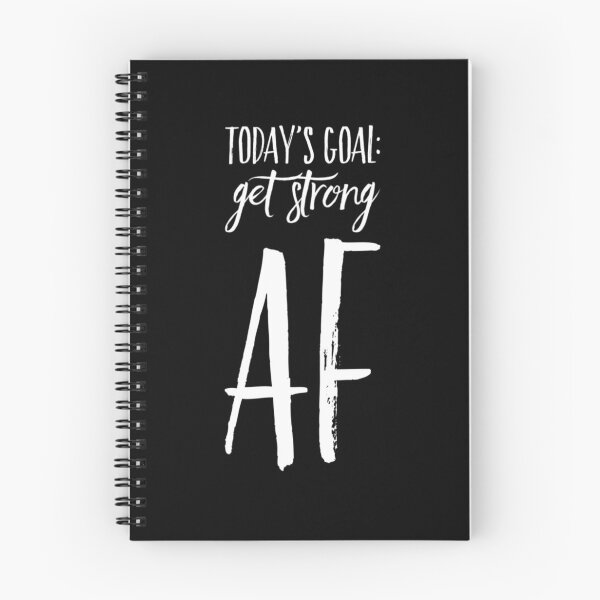 Item preview, Today's Goal: Get Strong AF designed and sold by FitFast13.