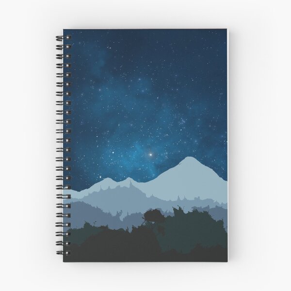 Item preview,  A4 soft cover notebook - stars designed and sold by Lapetiteredac.