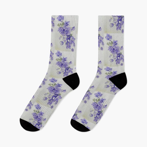 Item preview, Harebells (campanula) watercolour painting designed and sold by esvb.