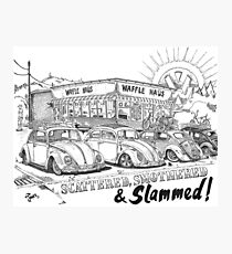 Waffle Haus .................. Scattered , Smothered & Slammed Photographic Print