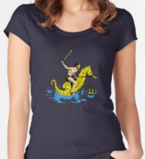 Camiseta entallada de cuello redondo Water polo real
