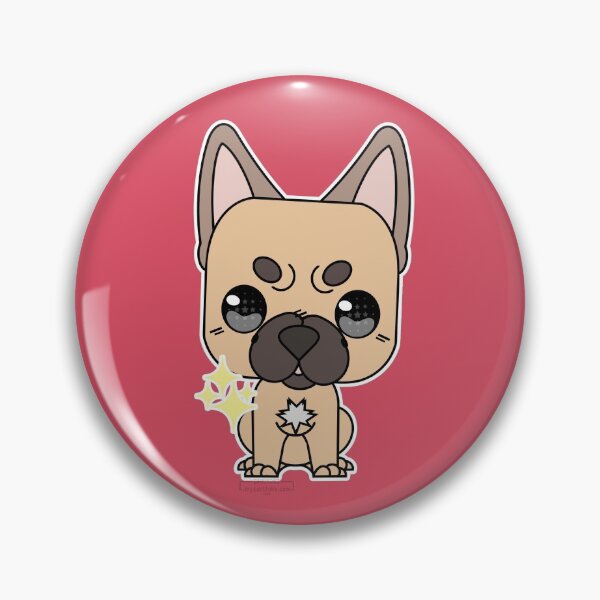 Item preview, Chibi Doggo Pupper (French Bulldog) designed and sold by DeRukoandCO.