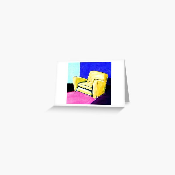 COMFY CHAIR Greeting Card