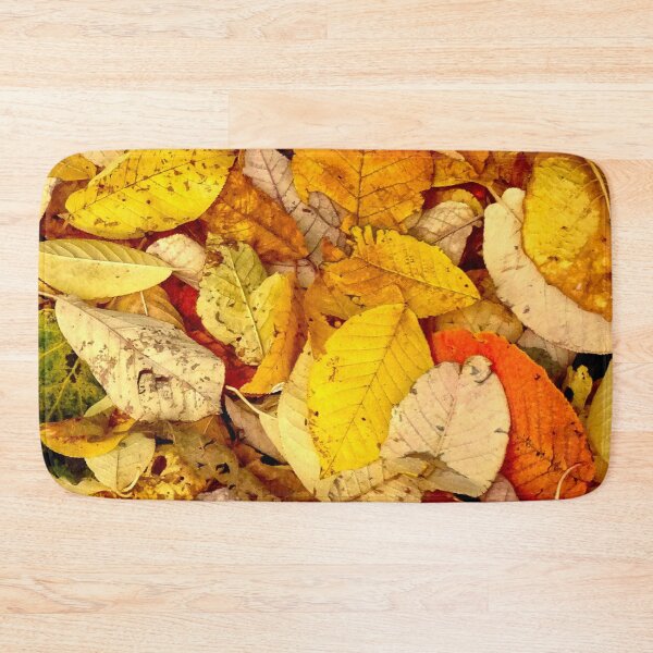 Item preview, melancholy structured autumn leaves designed and sold by Hubiundhubi.