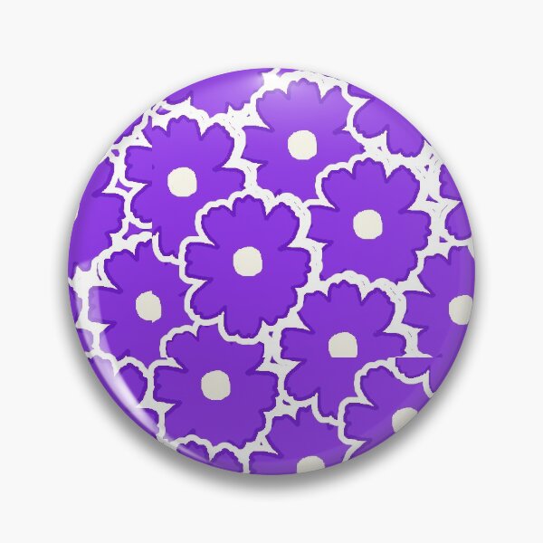 Item preview, purple flower pattern designed and sold by marissajean8.