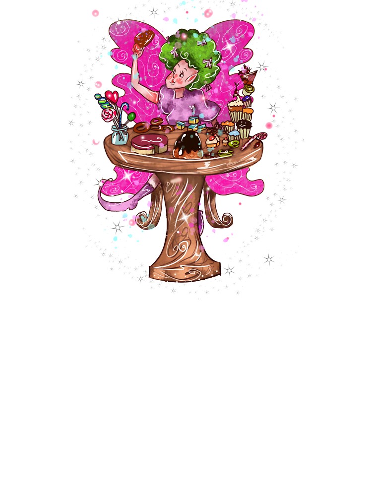 Thumbnail 2 of 2, Kids T-Shirt, Saretta The Sweets, Foods, & Refreshments Fairy™ designed and sold by TeelieTurner.