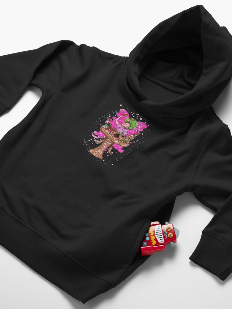 Thumbnail 4 of 5, Toddler Pullover Hoodie, Saretta The Sweets, Foods, & Refreshments Fairy™ designed and sold by TeelieTurner.