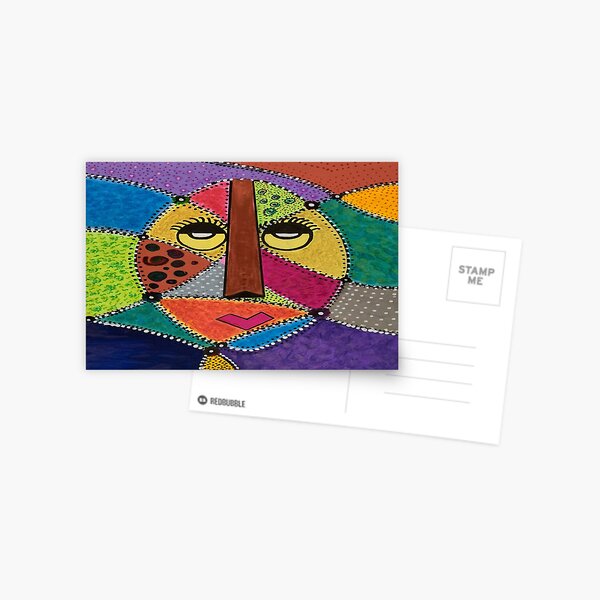 African Jamaican Princess Postcard