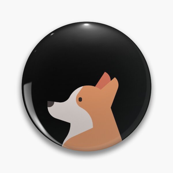 Item preview, Dark Cute & Simple Corgi Dog Design - Cute Present For Friends and Family - Fashion Gift Dog Lovers designed and sold by BlossomSky.
