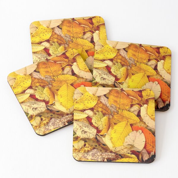 Item preview, melancholy structured autumn leaves designed and sold by Hubiundhubi.