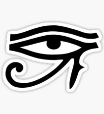 Eye of Horus (Black) Sticker