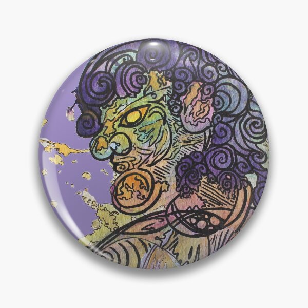 Item preview, Swirly Portrait designed and sold by IsahopperArt.