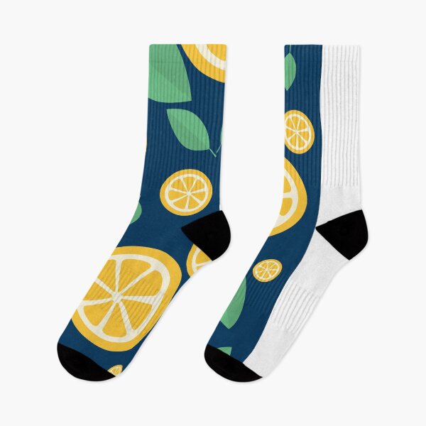 Item preview, Oranges and lemons pattern designed and sold by Delicarte.