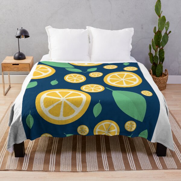 Item preview, Oranges and lemons pattern designed and sold by Delicarte.