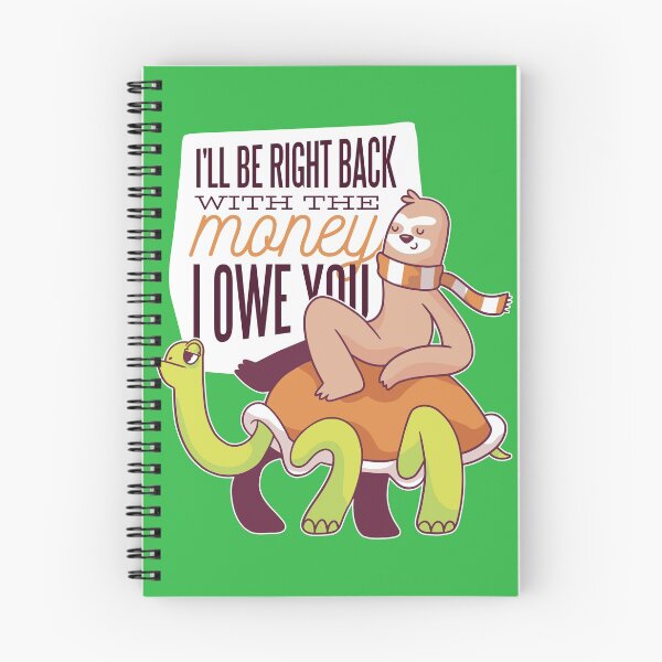 Item preview, SLOTH LETTERING FUNNY T-SHIRT DESIGN designed and sold by Mario Buoncuore.