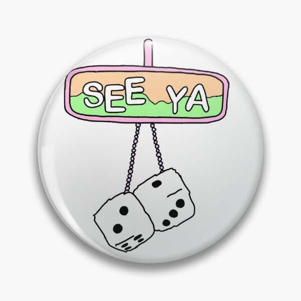 Item preview, See Ya Car Mirror designed and sold by cherrybombrb.
