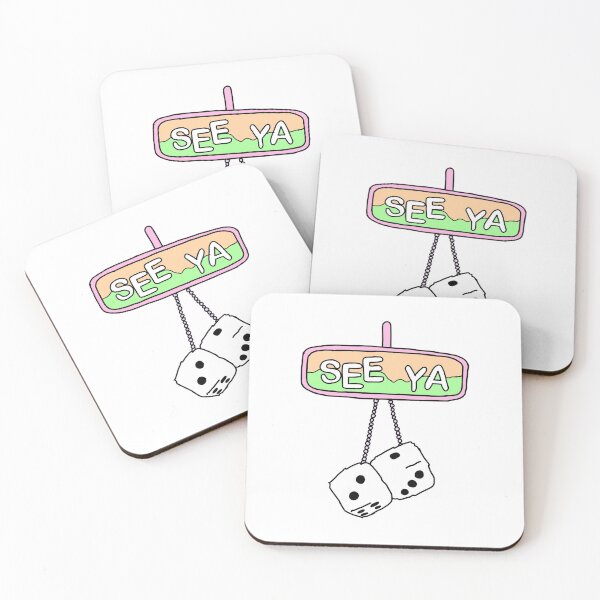 Item preview, See Ya Car Mirror designed and sold by cherrybombrb.
