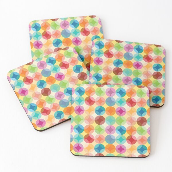 Item preview, Retro Overlapping Circles Pattern designed and sold by kjeppson.
