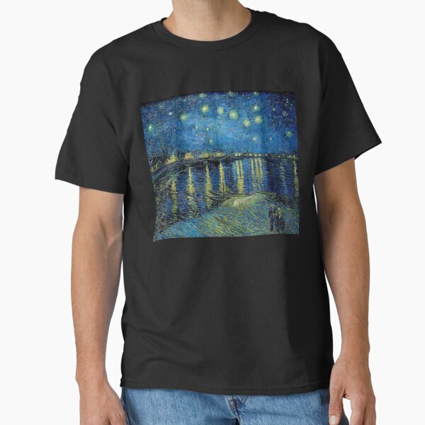 Item preview, Vincent van Gogh | 'Starry Night Over The Rhone' - Nuit Étoilée sur le Rhône designed and sold by Gascondi.
