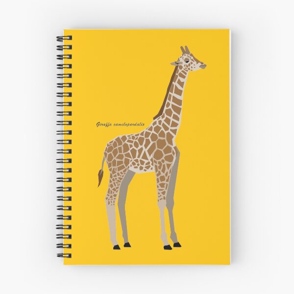 Item preview, Giraffe Geometric Wildlife with Scientific Name designed and sold by WildByNature.