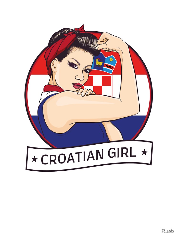 Kroatien Kinder T-Shirt hand print Fahne flag Croatia Croatie Handabdruck 