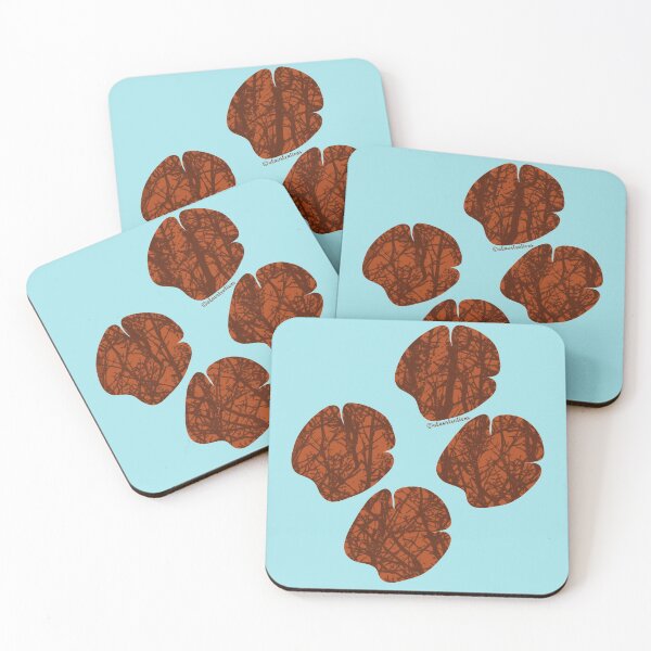 Item preview, White Rhino (Ceratotherium simum) Bush Tracks designed and sold by Alawstrations.