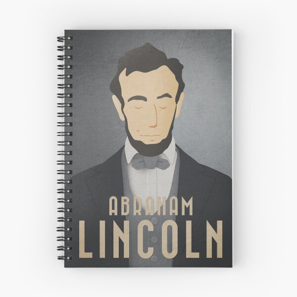 Artikelvorschau, ABRAHAM LINCOLN • Abraham Lincoln • Minimalistisches Porträt • Ehrliche Abe • Dreibeiniger Däne entworfen und verkauft von ThreeLeggedDane.