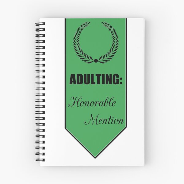Item preview, Adulting: Honorable Mention designed and sold by Femnar.