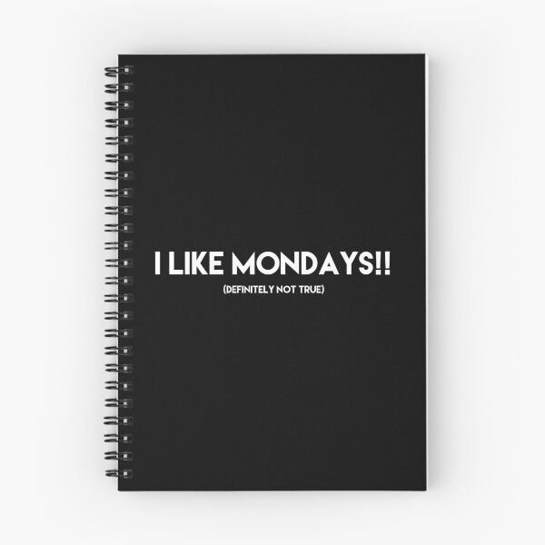 Item preview, I Like Mondays (Definitely not True) designed and sold by TrendsnHolidays.