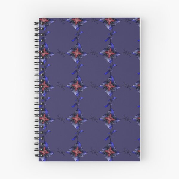 Item preview, Blue Stained Glass Flower Pattern designed and sold by Lucas Brinkman.