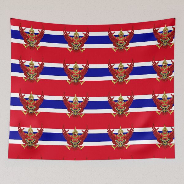 Item preview, Thailand coat of arms flag designed and sold by AidanMDesigns.