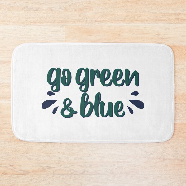 Item preview, Mercyhurst go green and blue lettering designed and sold by Designed By Rachel.