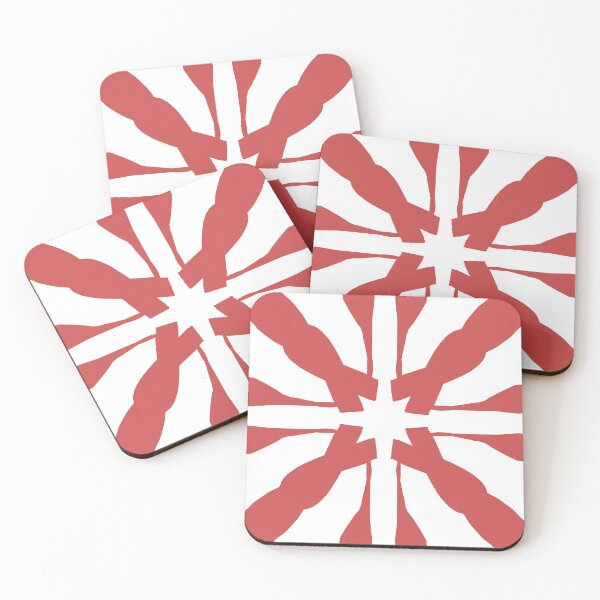 Item preview, Abstract red and white designed and sold by Abstractlara.