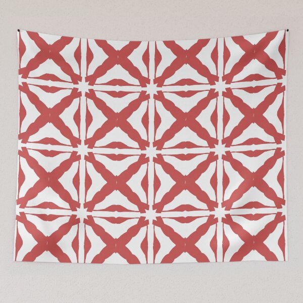 Item preview, Abstract red and white designed and sold by Abstractlara.