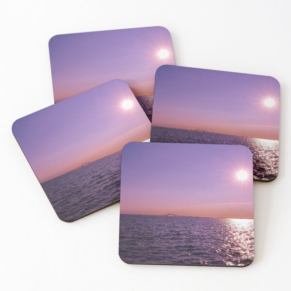 Item preview, Purple view of the Great South Bay designed and sold by floofpictures.