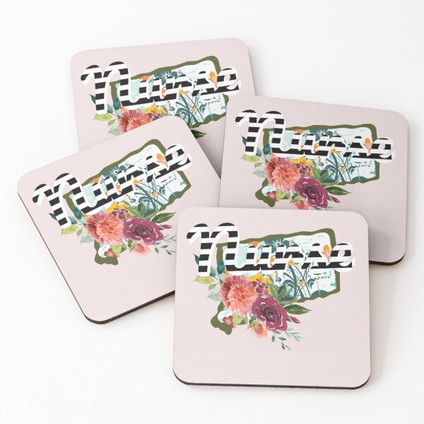 Item preview, Connecticut Nurse Floral Watercolor designed and sold by AZGuzmans.