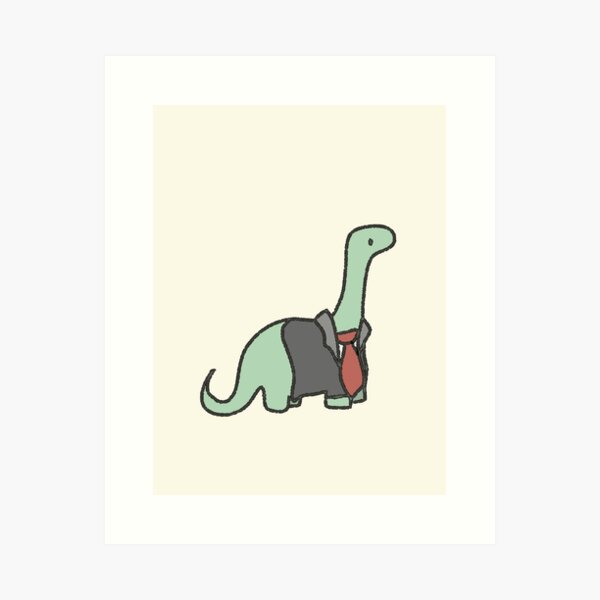Artikel-Vorschau von Brontosaurus im Anzug, designt und verkauft von bassoongirl123.