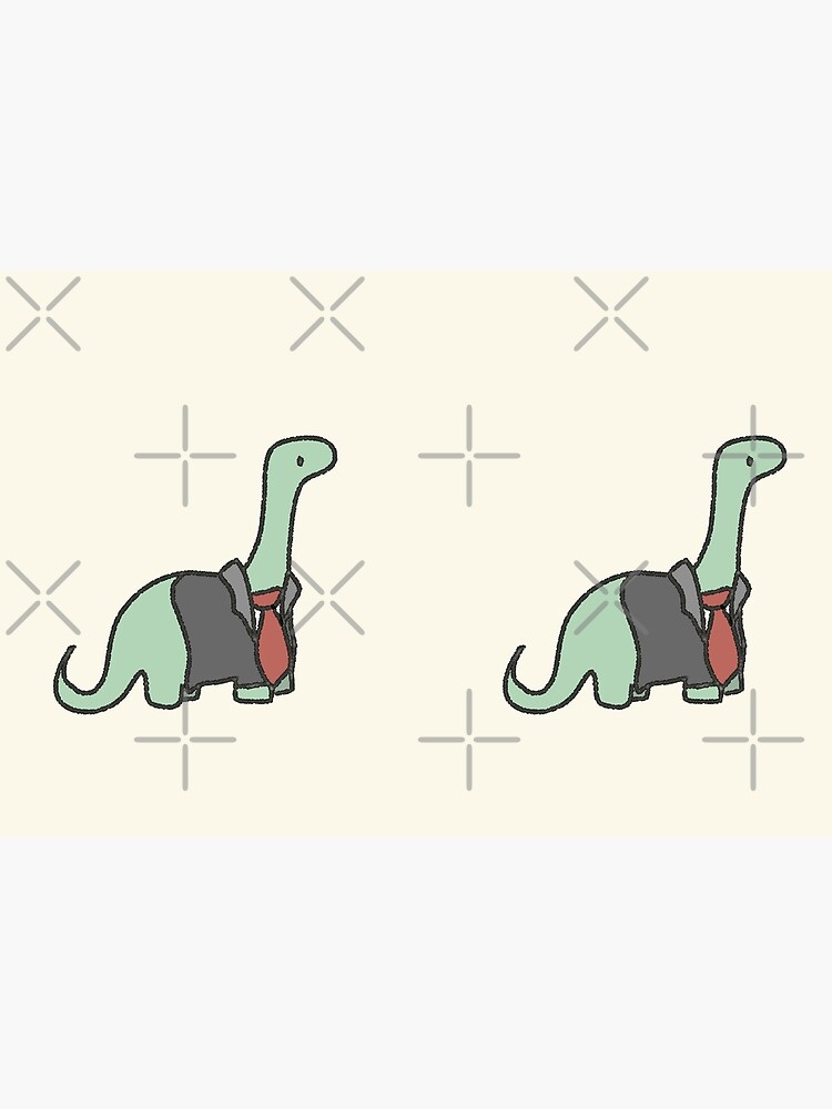 Brontosaurus in a Suit Hardcover Journal for Sale by