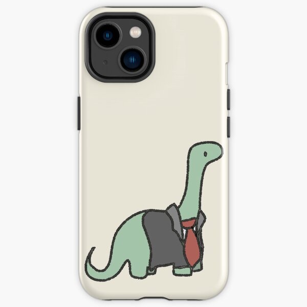 Brontosaurus in a Suit iPhone Tough Case