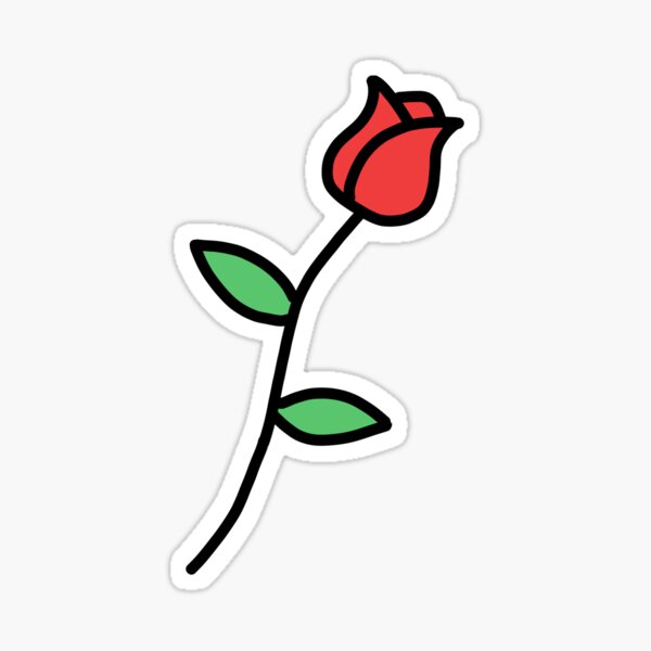 little rose Sticker