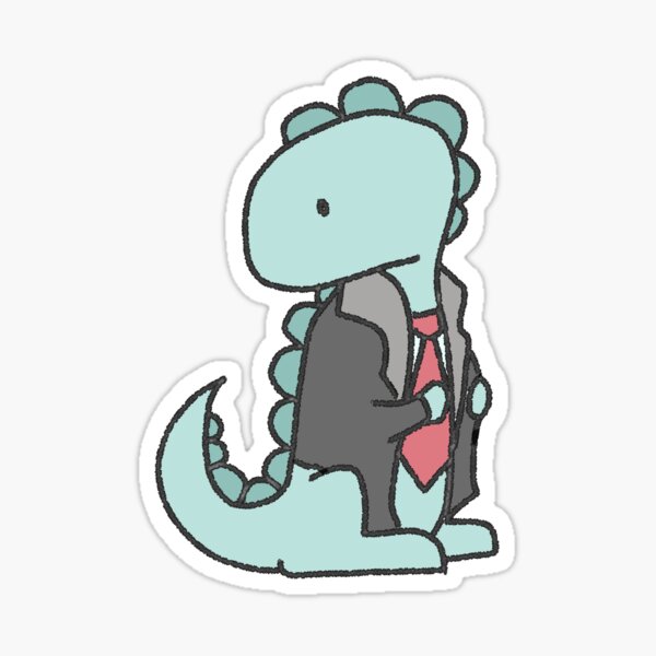 Item preview, T-Rex in a Suit designed and sold by bassoongirl123.