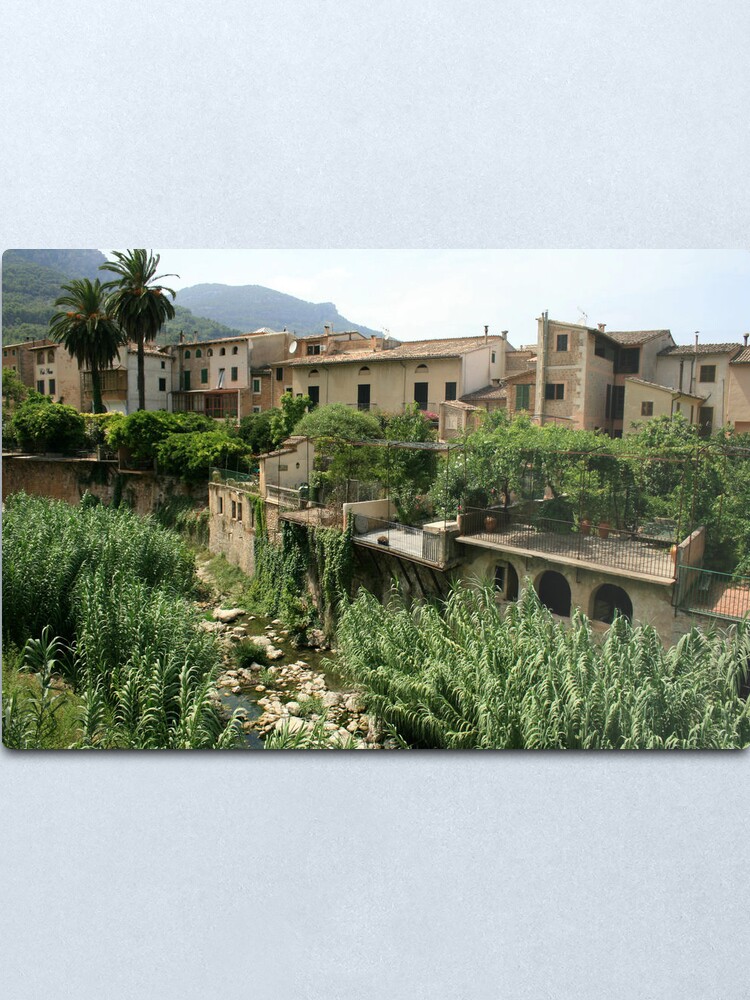 Alternate view of Port de Sóller Metal Print