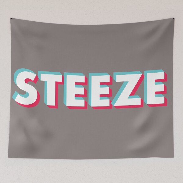 Item preview, Steeze Glitch White designed and sold by BeyondTheDeck.