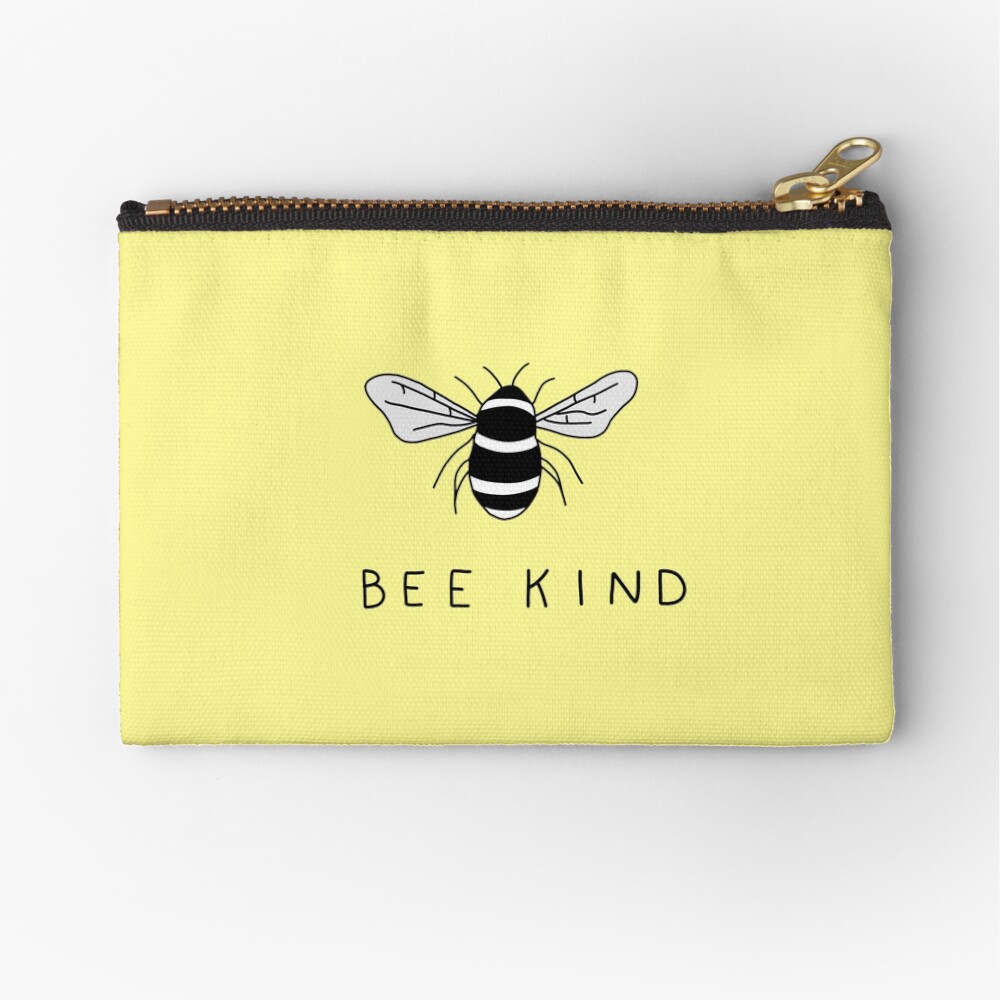 bee kind Zipper Pouch