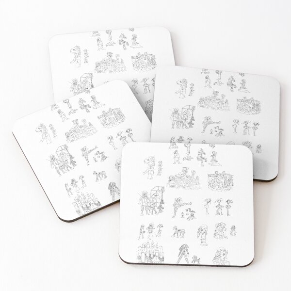 Item preview, Storybook Characters - TeresaTown at Redbubble,  Summer 2020 designed and sold by Mark Stansberry.
